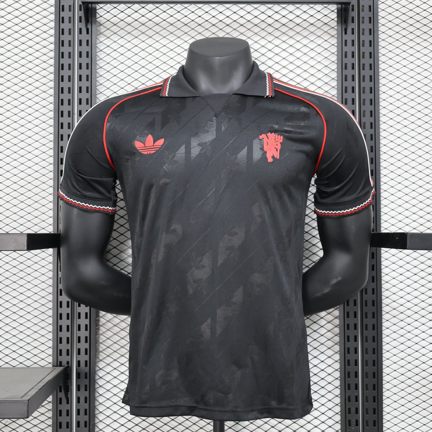 24/25 Manchester United Retro Black Player Edition S-XXL
