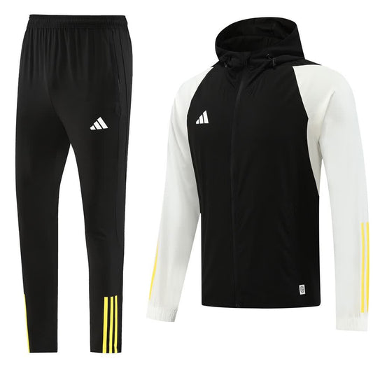 23 Black and White Windbreaker Set