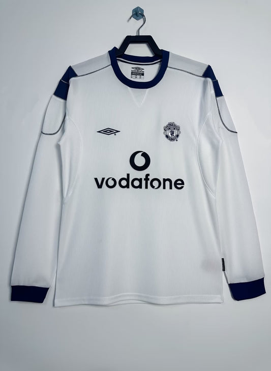 Retro 2000/01 Manchester United away long sleeved S-XXL