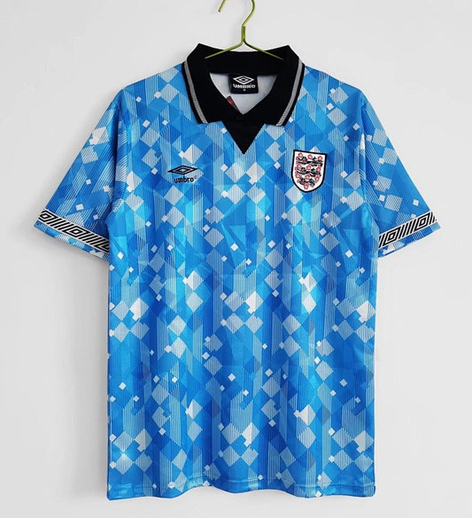 Retro 1990 England second away S-XXL6