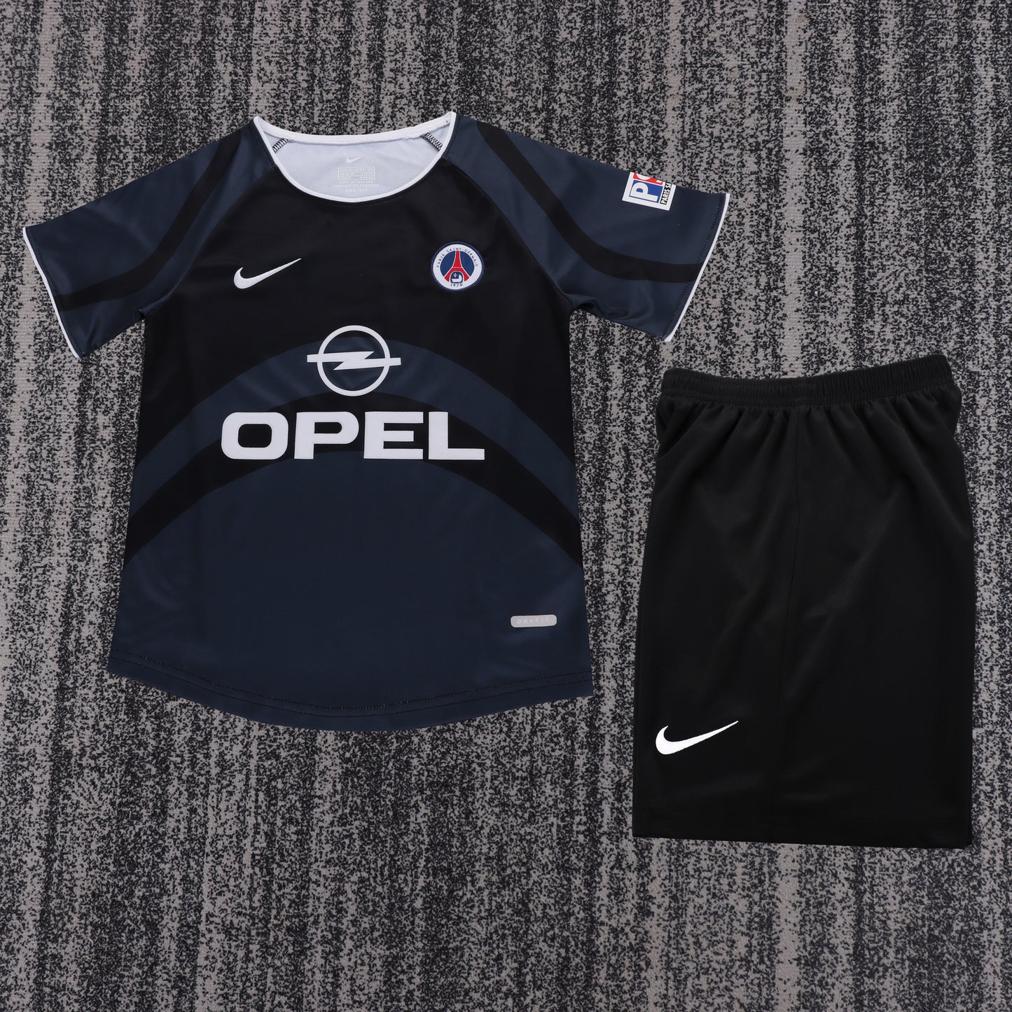 Retro Kids 2001/02 PSG Second away Football Shirt&amp;Size16-28