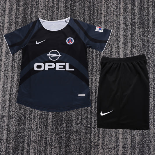 Retro Kids 2001/02 PSG Second away Football Shirt&amp;Size16-28
