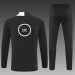 /26 Chelsea Black Half Pull Training Suit (Adults&amp;Kids)7