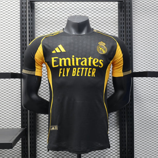 25/26 Real Madrid Special Edition Black Gold S-XXL