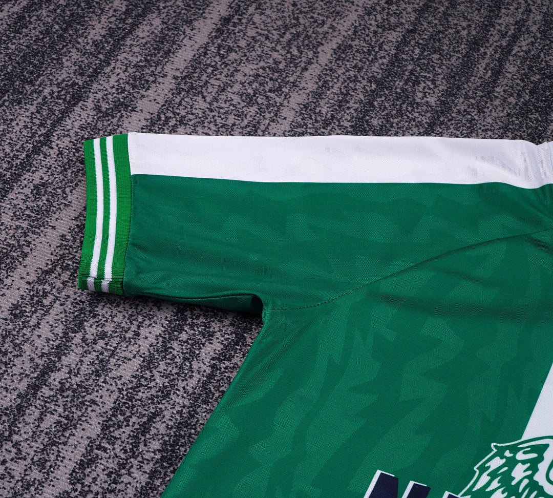 Retro Kids 1996 Nigeria Home Green Football Shirt&amp;Size16-287