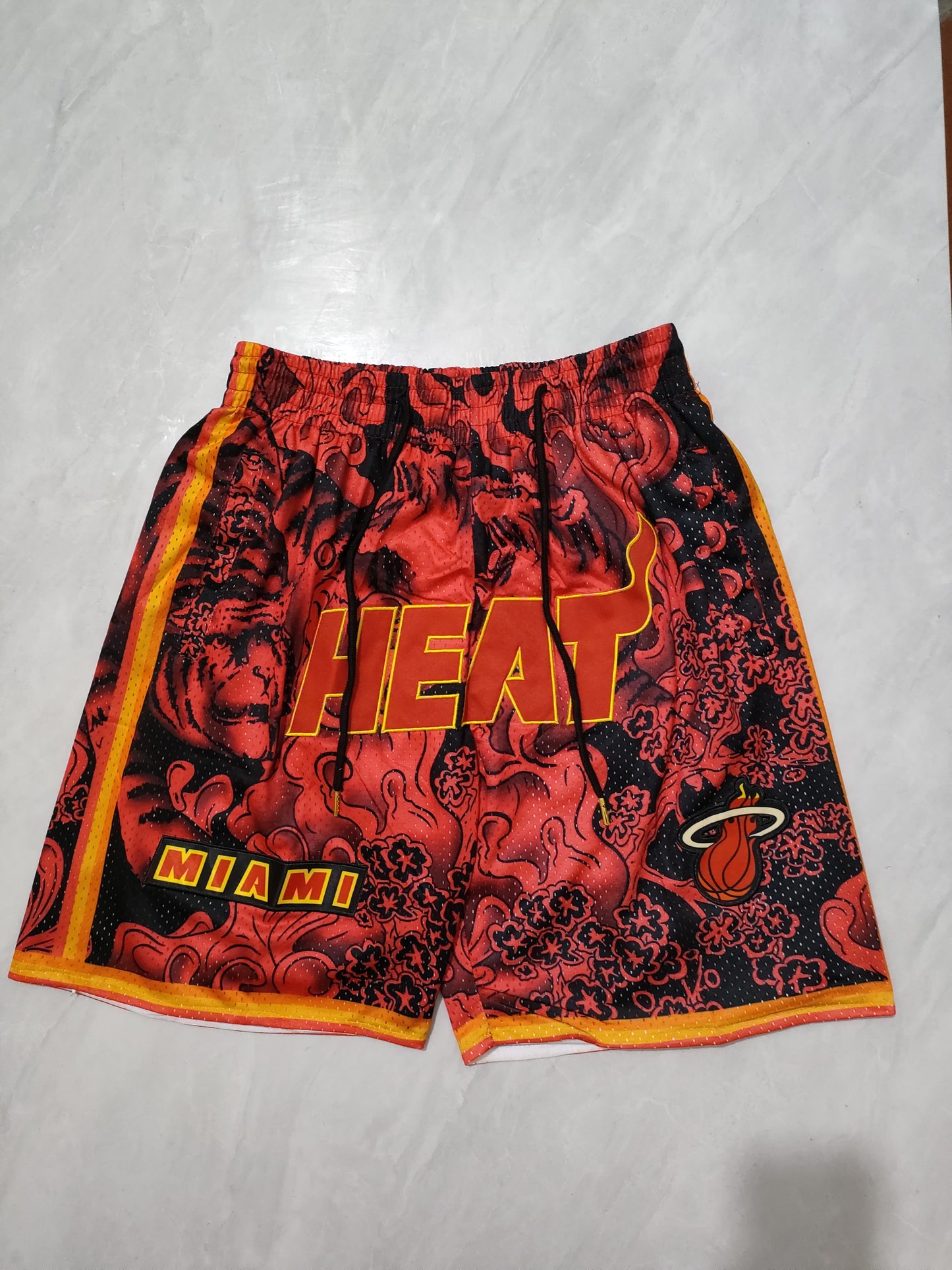 Tiger Year Heat Red Pocket Shorts