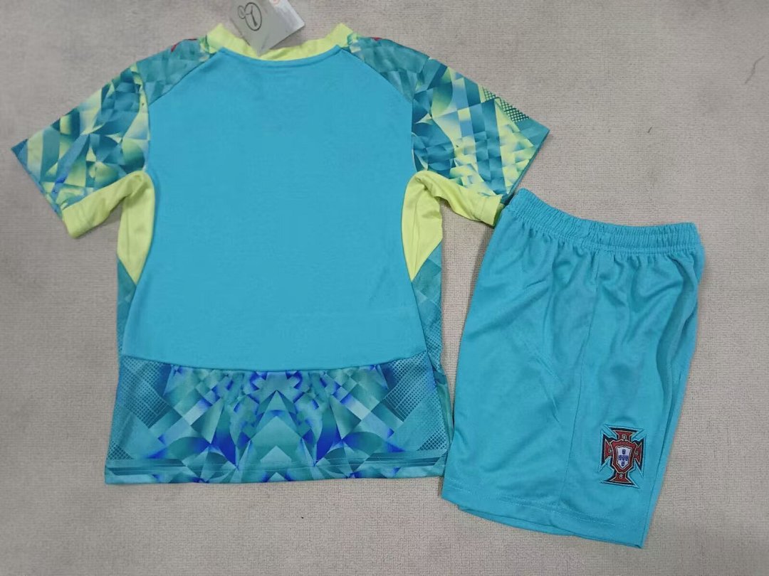 /27 Kids Portugal goalkeeper Yupoo Soccer Jerseys&amp;Size 16-305