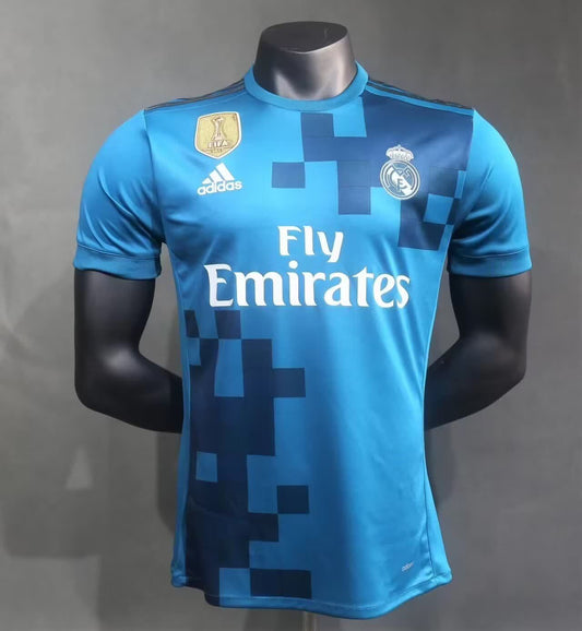 17/18 Real Madrid Second Away Retro Player Edition S-3XL