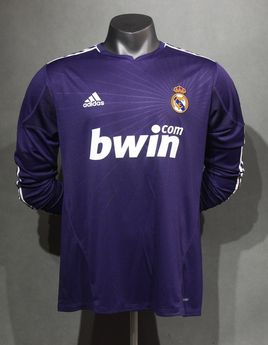 Retro 2010/11 Real Madrid Second Away Long Sleeve Player Edition S-3XL