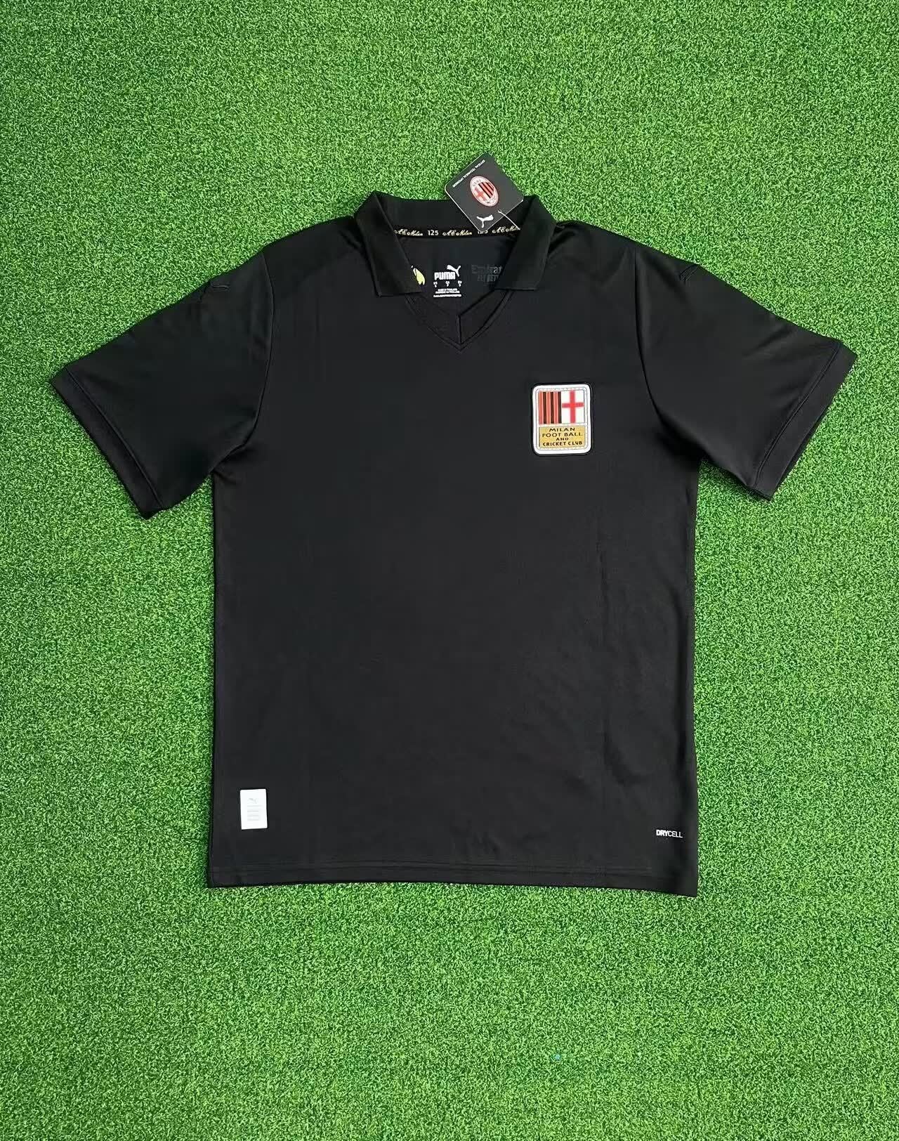24/25 AC Milan 125th Anniversary Goalkeeper Commemorative Edition Black S-4XL
