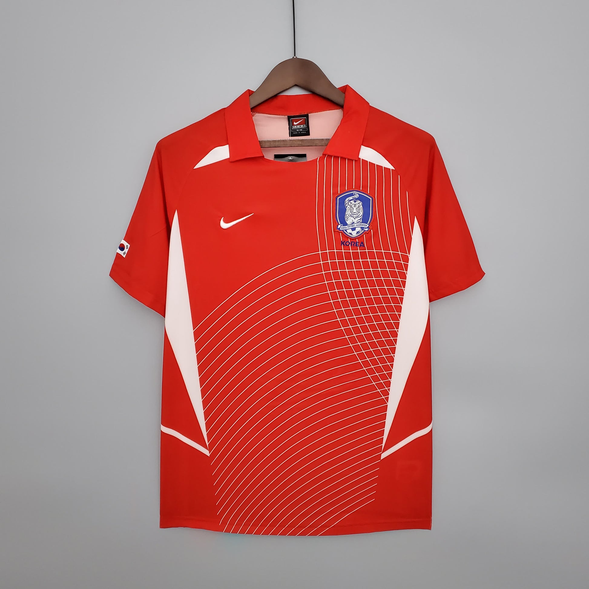 Retro 2002 South Korea Red S-XXL