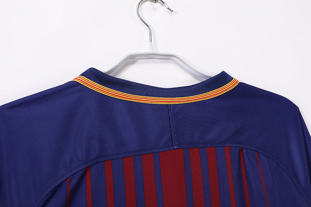 Retro 2017/18 Barcelona home long-sleeved shirt S-XXL6