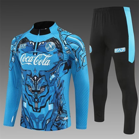 25/26 Napoli light blue half pull training uniform S-XXL