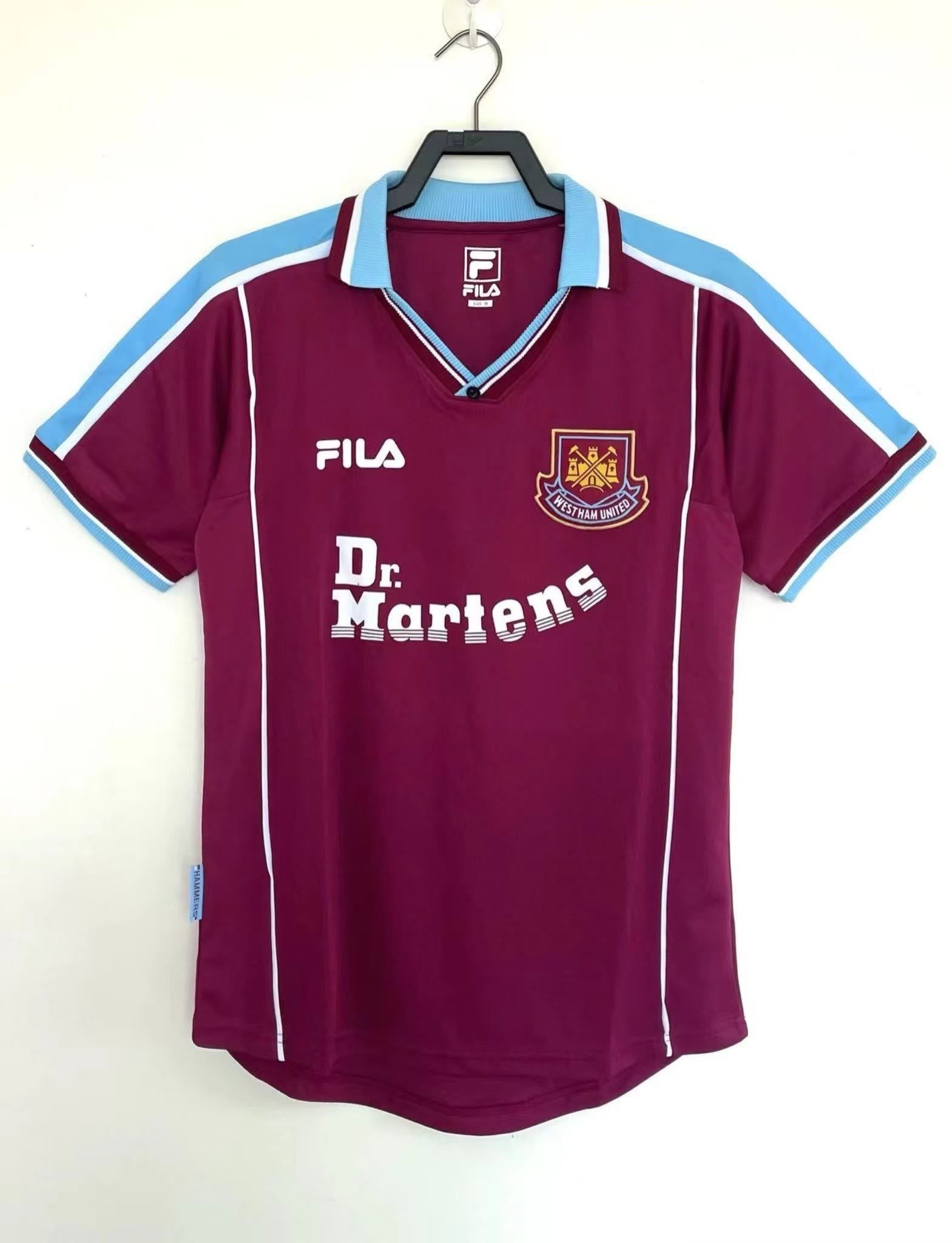 Retro 99/01 West Ham United home S-XXL