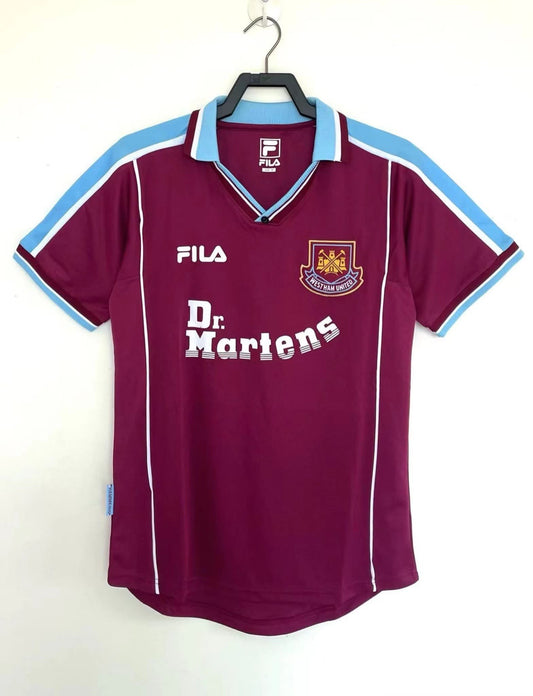 Retro 99/01 West Ham United home S-XXL