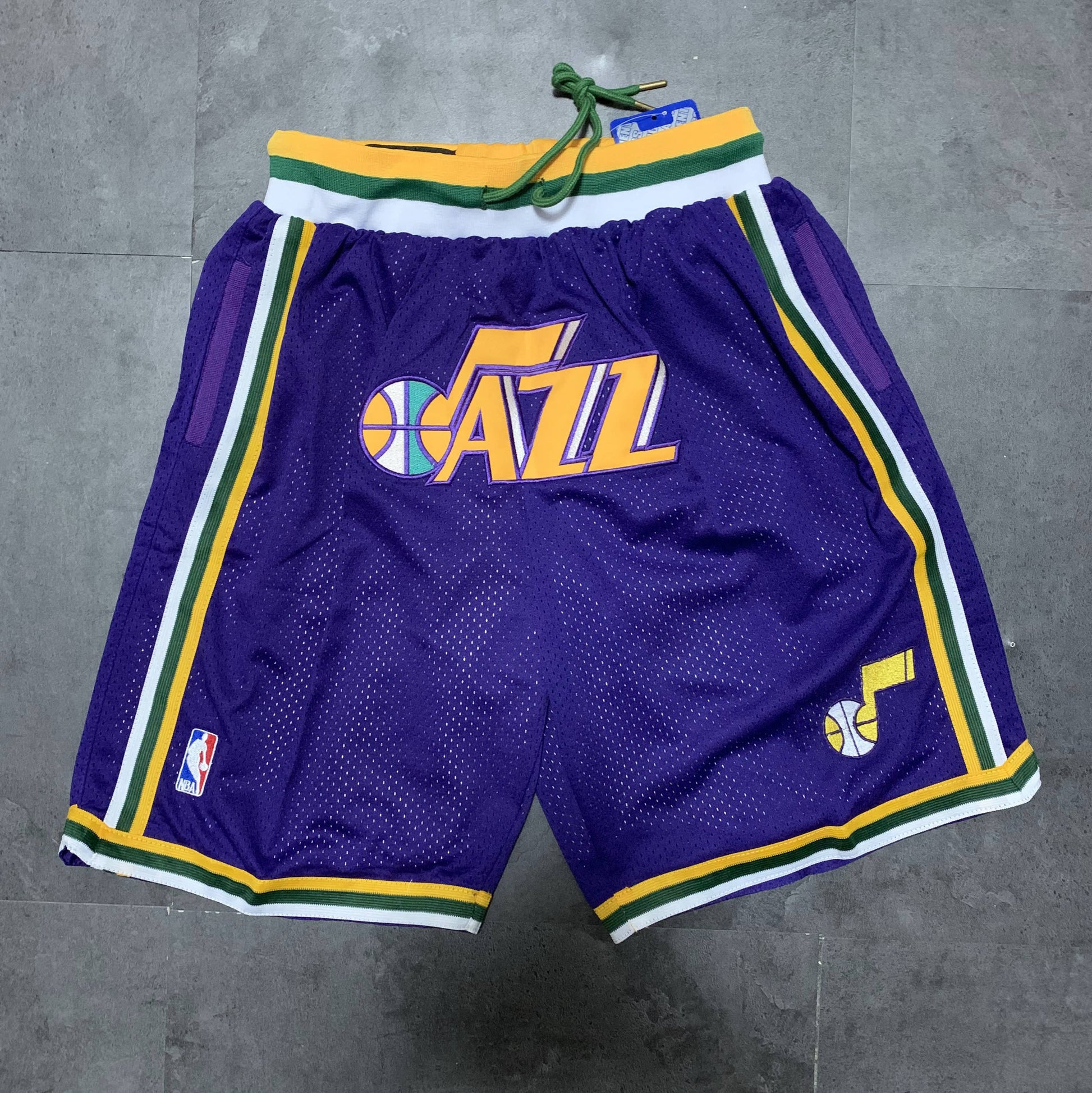 Jazz JUST DON Co branded Pants Purple