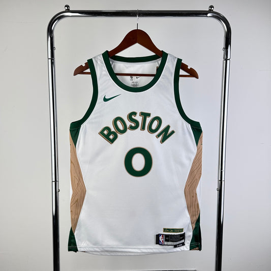 24 Season Celtics City Edition 0 # Tatum