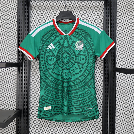 Women # Mexico Home Player Edition Yupoo Soccer Jerseys S-XXL6