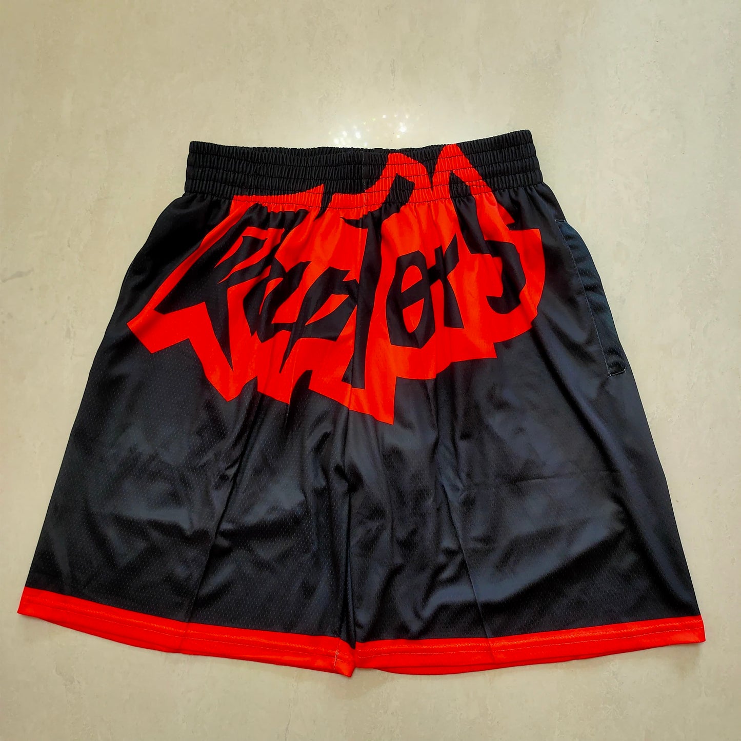 Raptors Mitchell&ness Black Pocket Shorts
