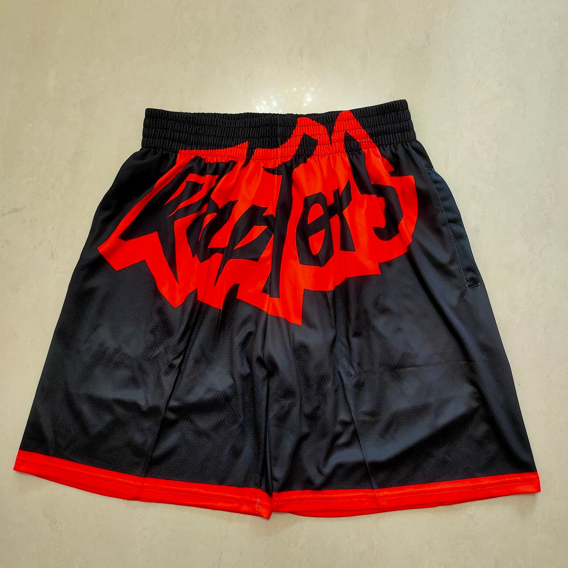 Raptors Mitchell&ness Black Pocket Shorts