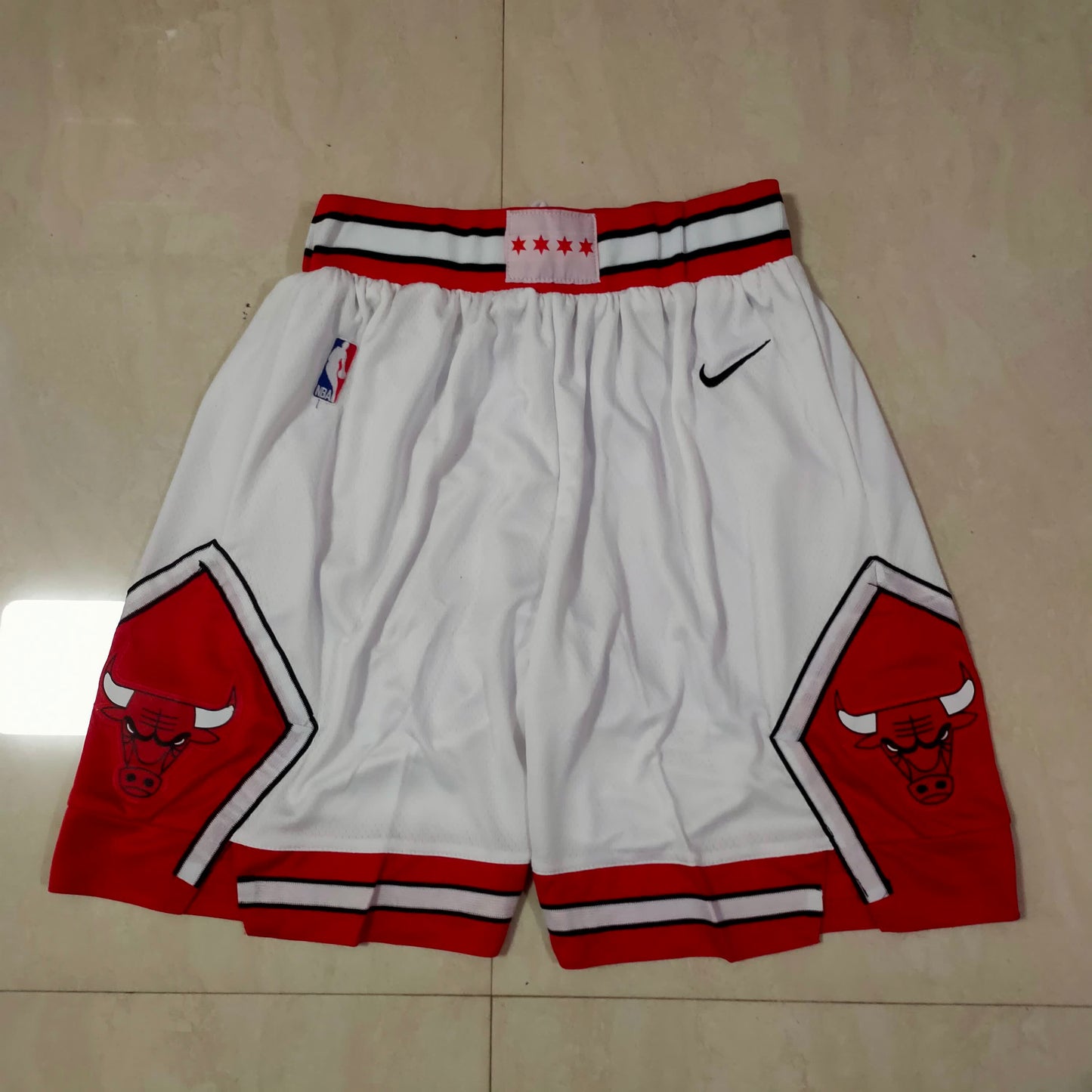 Bulls White New Fabric Nike