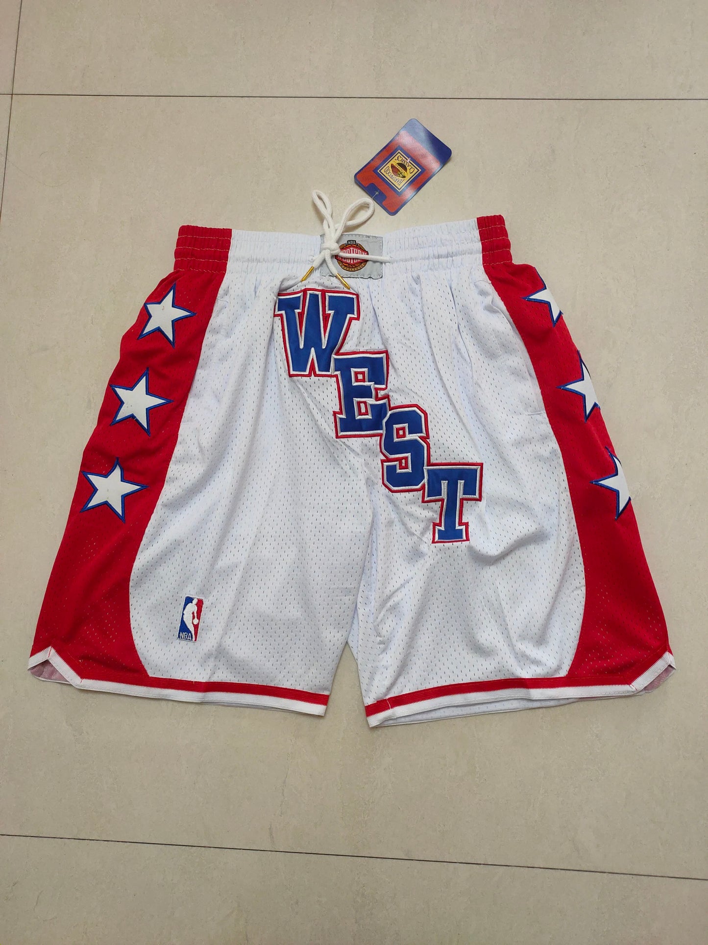 All Star White Pocket Shorts