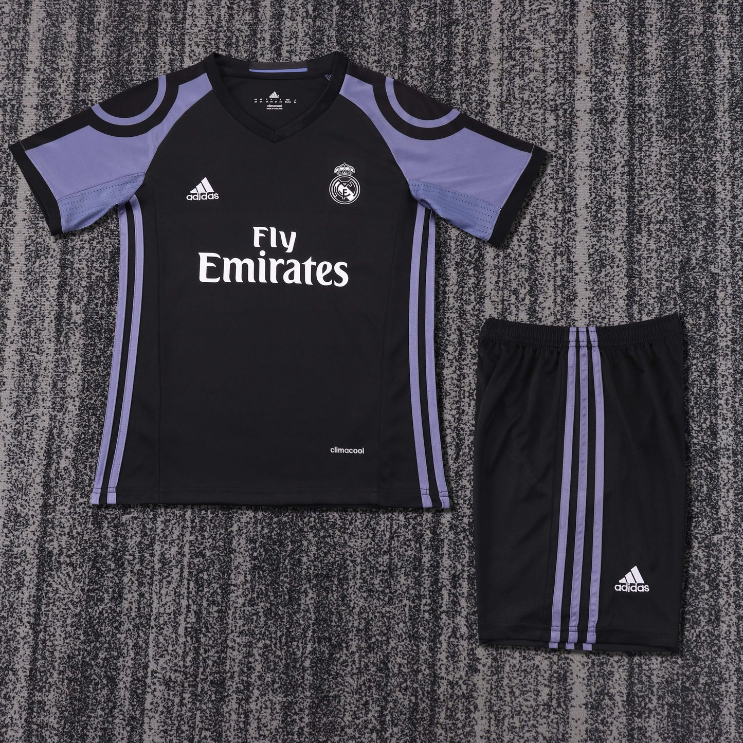 Retro Kids 2016/17 Real Madrid Second away Size16-28