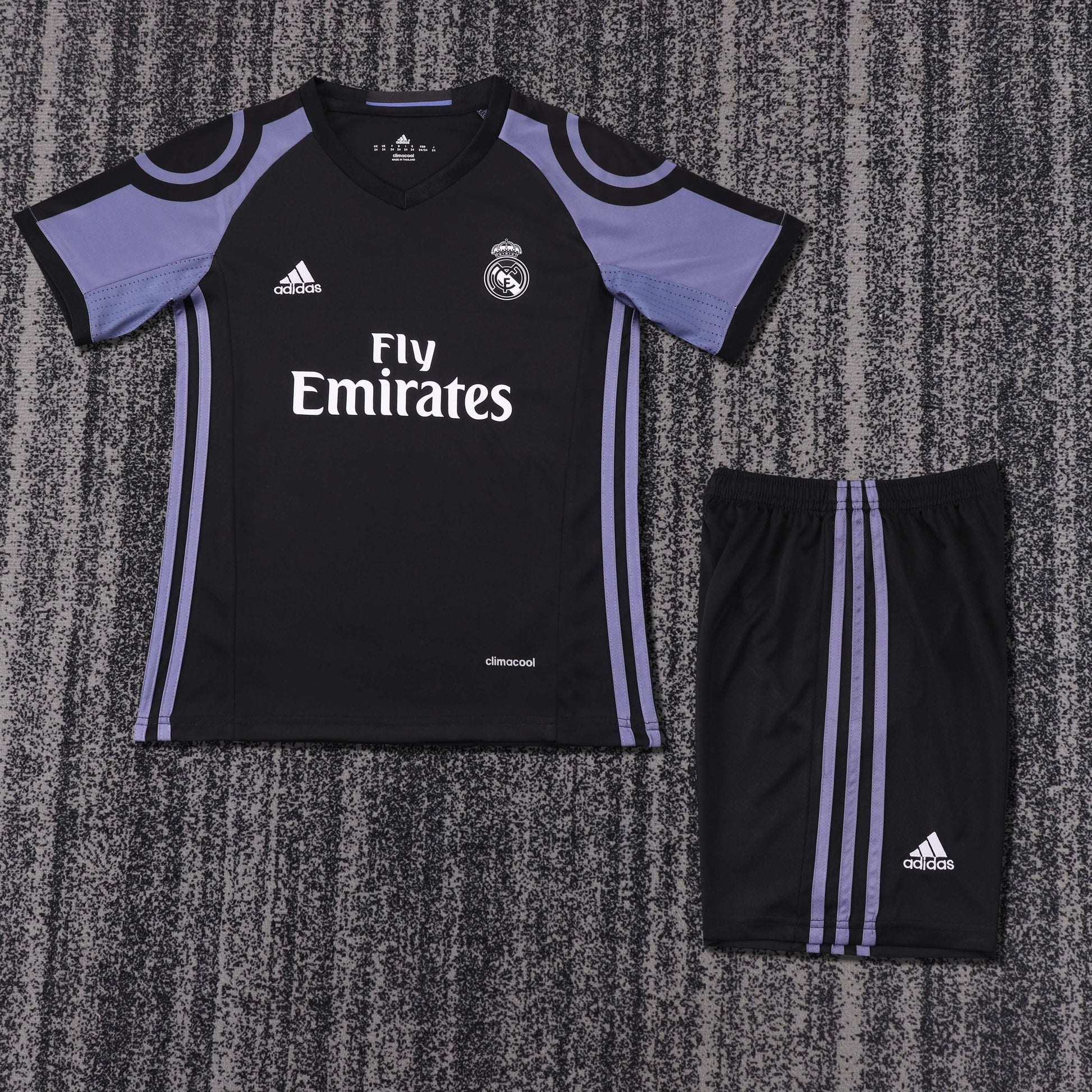 Retro Kids 2016/17 Real Madrid Second away Size16-28