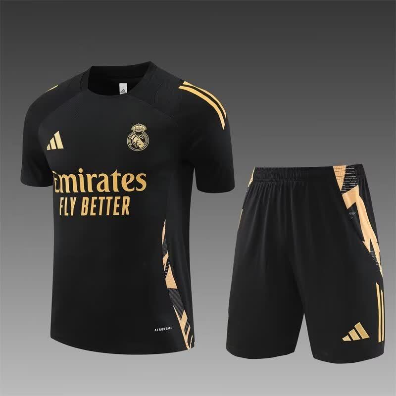 24/25 Real Madrid Black and Gold Short sleeved S-XXL