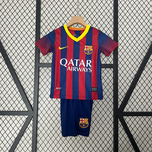 Kids # 2013/14 Retro Barcelona Home