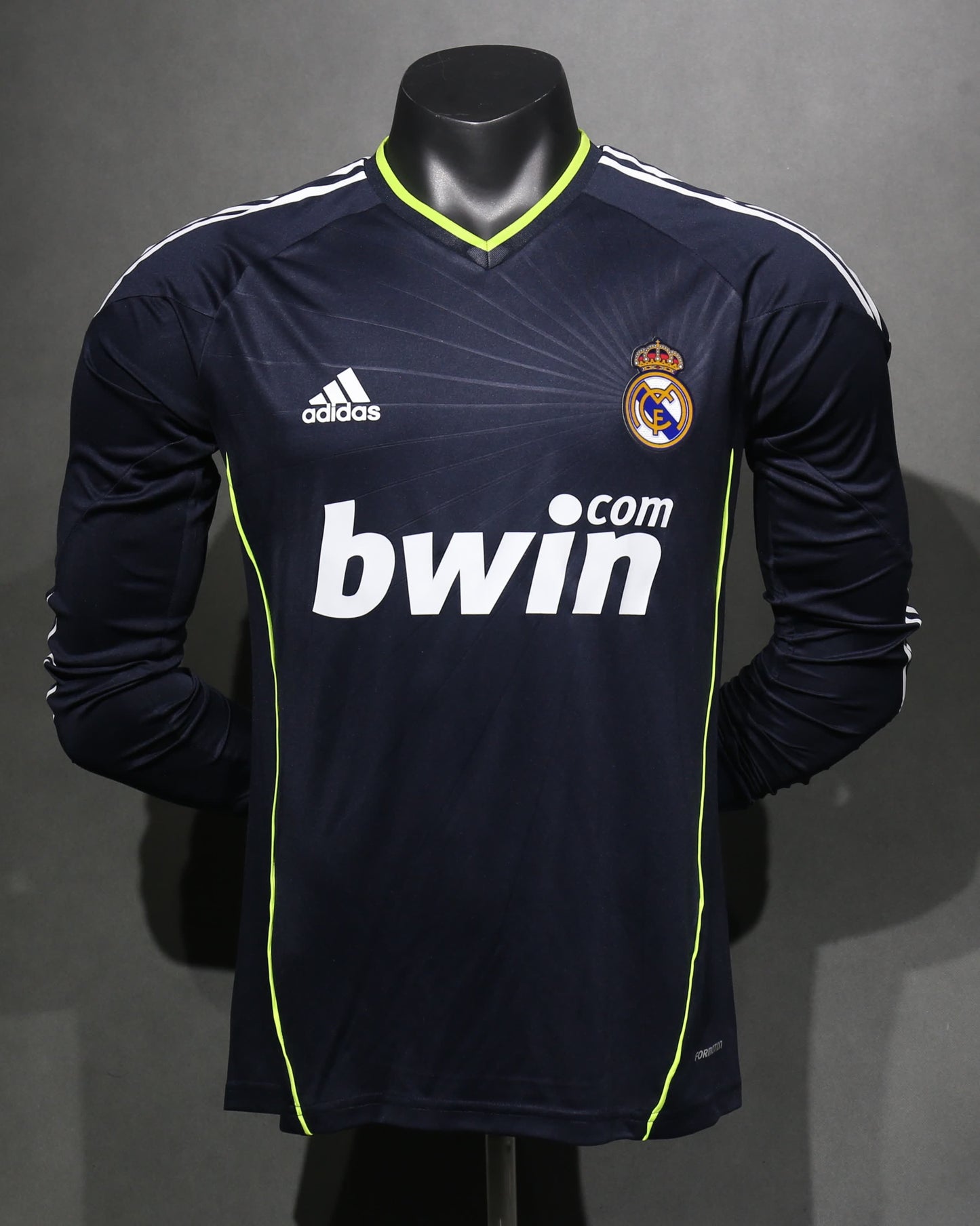 Retro 2010/11 Real Madrid away long sleeved player edition S-3XL