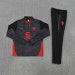 /26 AC Milan Black Half Pull Training Suit (Adults&amp;Kids)7