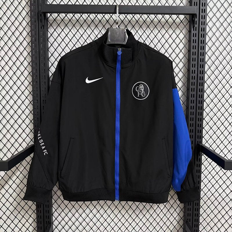 /26 Chelsea Black Windbreaker S-3XL2