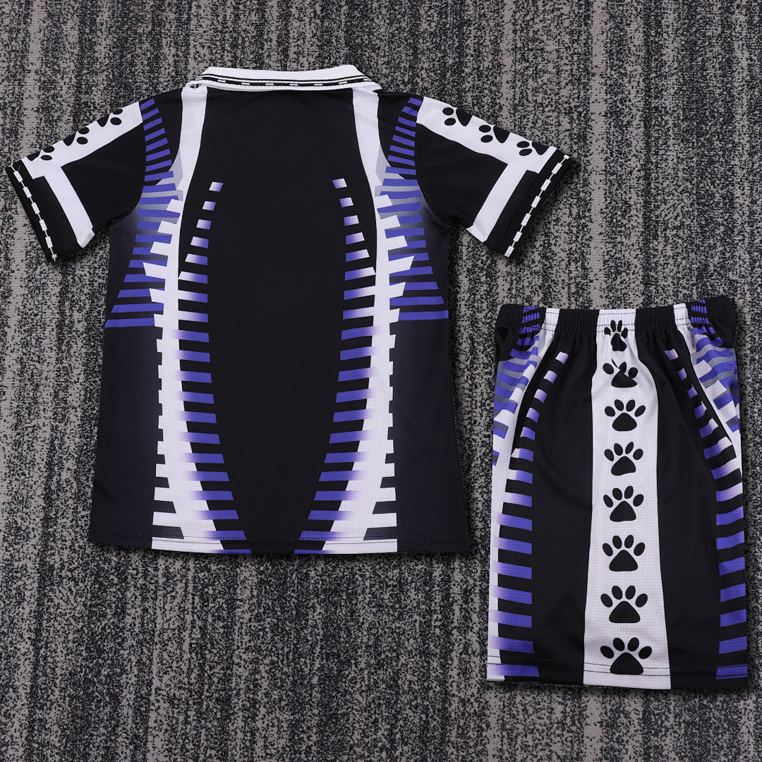Retro Kids 1997/98 Real Madrid Second away &amp;Size16~286