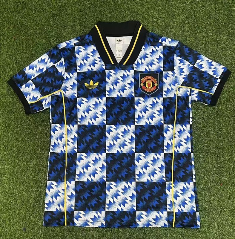 /26 Manchester United Square Retro Style Special Edition S-XXL4