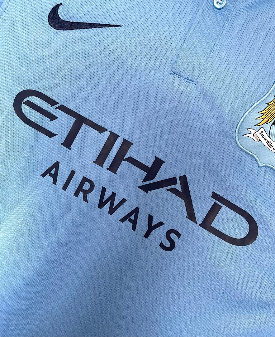 Retro 2015/16 Manchester City Home Yupoo Soccer Jerseys S-XXL6