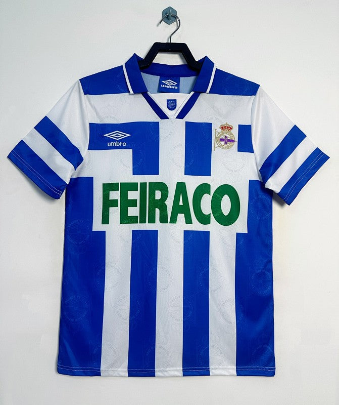 Retro 1994/95 Deportivo La Coruna home Yupoo Soccer Jerseys S-XXL7