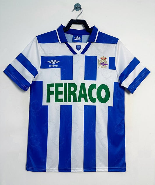 Retro 1994/95 Deportivo La Coruna home Yupoo Soccer Jerseys S-XXL7