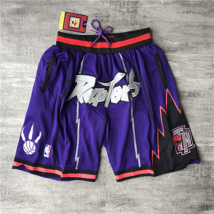 Raptors JUST DON Co branded Pants - Purple