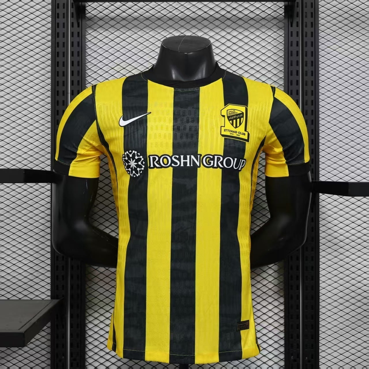2025/26 Al-Ittihad Home With New Advertisement Player Edition S-XXL