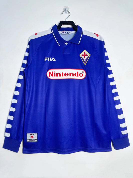 Retro 1998/99 Fiorentina home long sleeved S-XXL