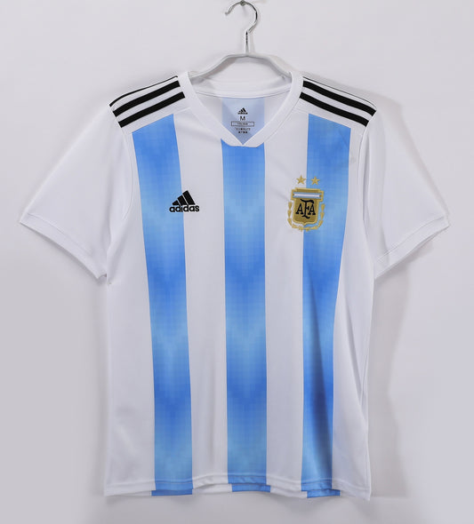 Retro 2018 Argentina home jersey S-XXL