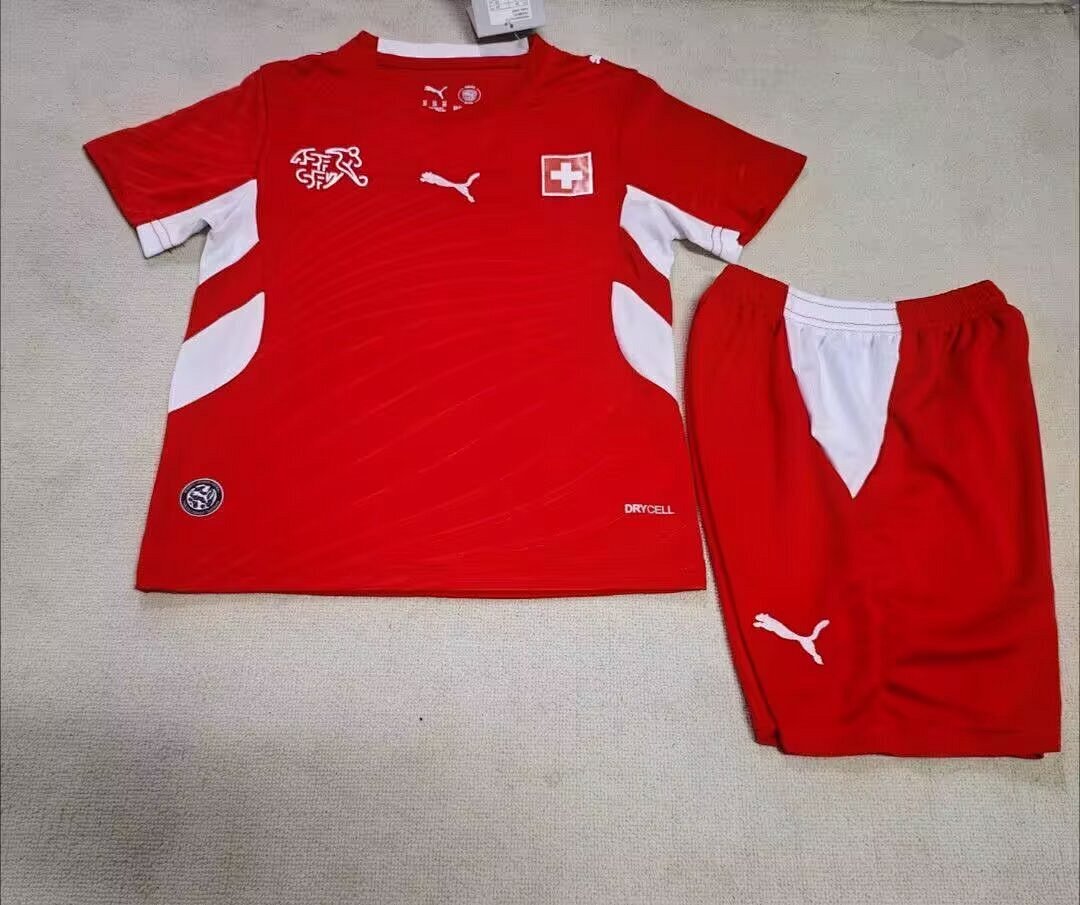 /27 Kids Switzerland home Yupoo Soccer Jerseys&amp;Size 16-305