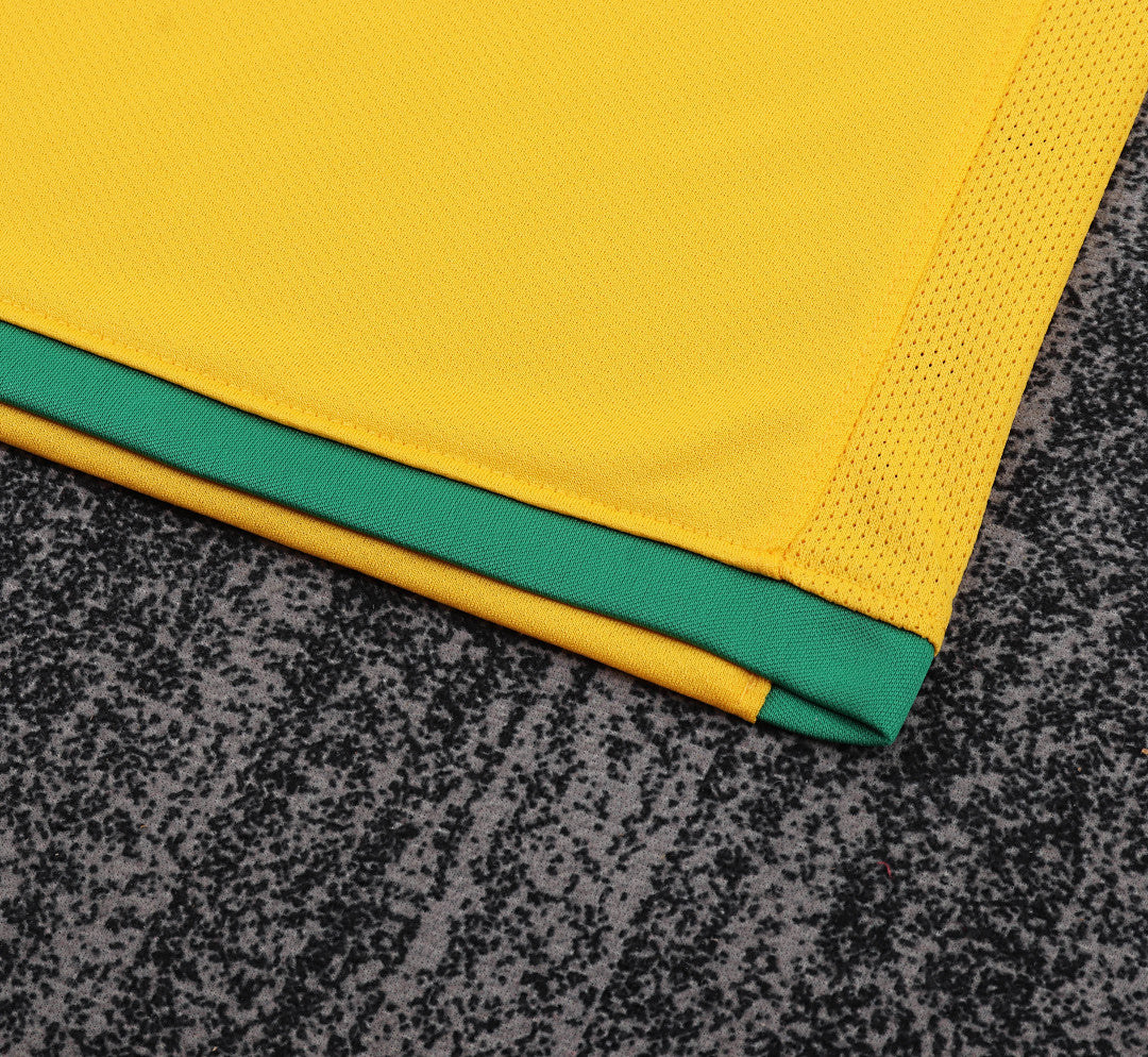 Retro Kids 2006 Brazil Home Soccer Jersey&amp;Size16-287