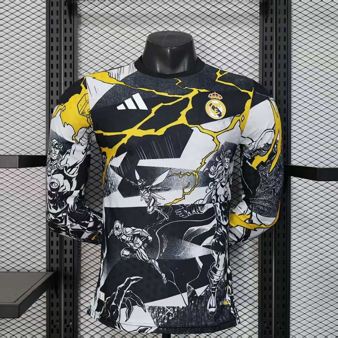 /26 Real Madrid Comic Edition Long Sleeve Player Edition S-3XL5