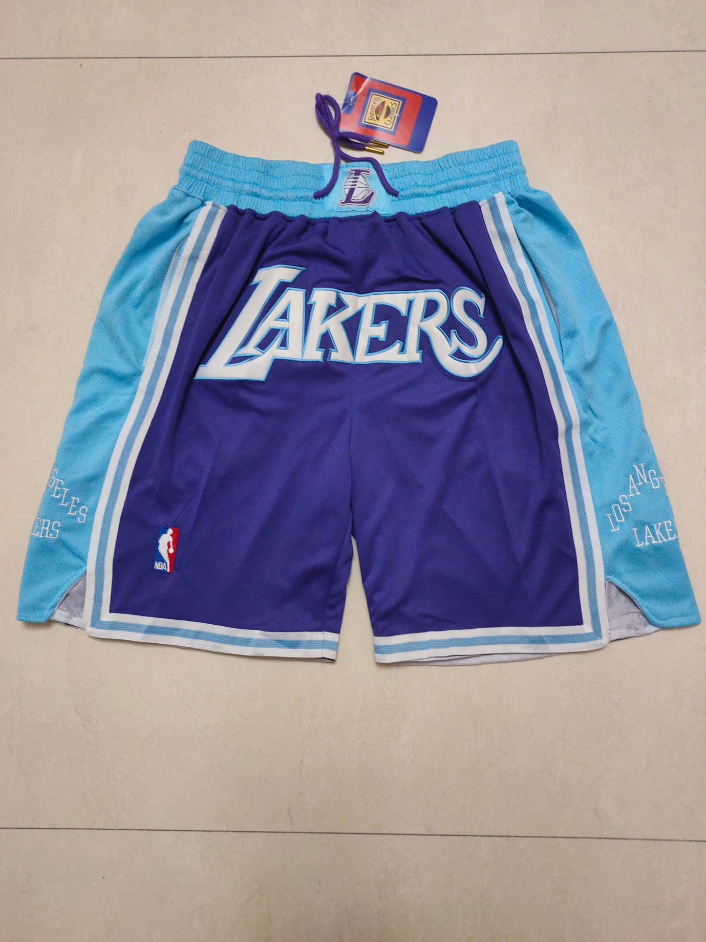 Lakers Purple New City Edition Pocket Shorts
