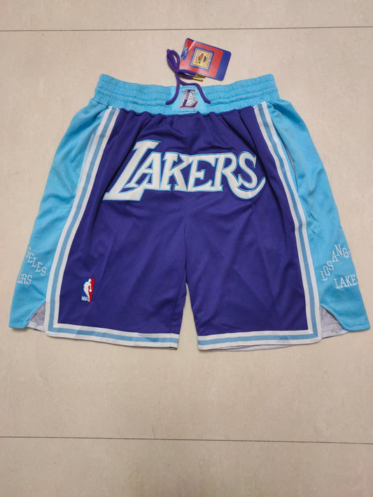 Lakers Purple New City Edition Pocket Shorts