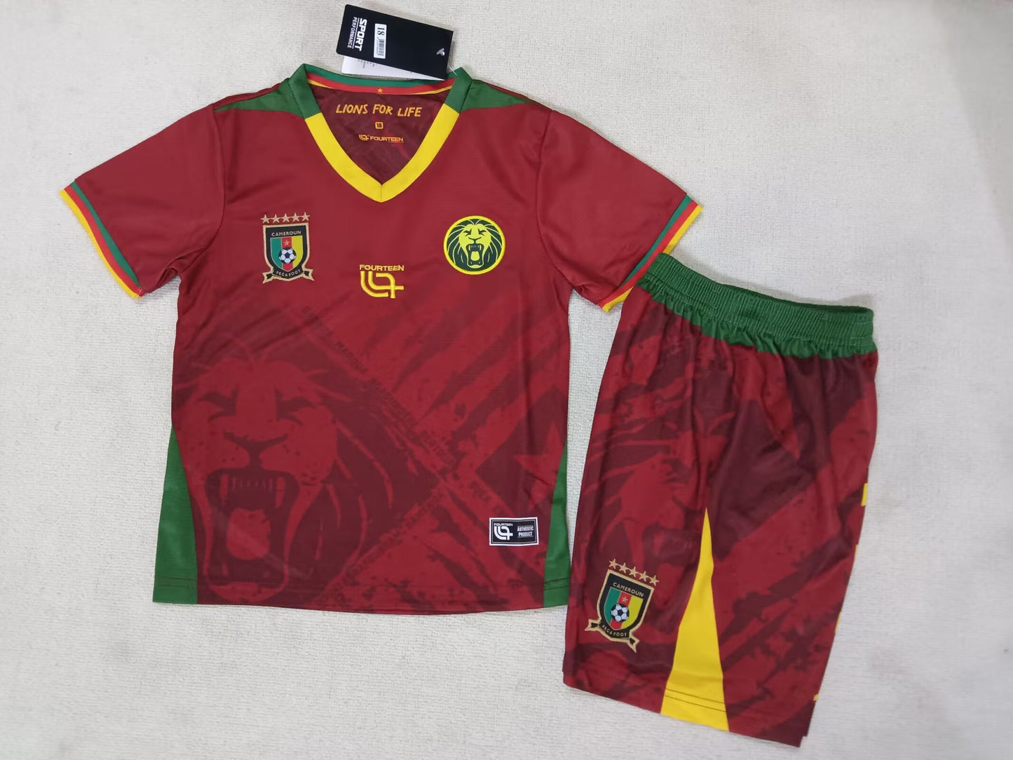 25/26 Kids Cameroon away Size 16~28
