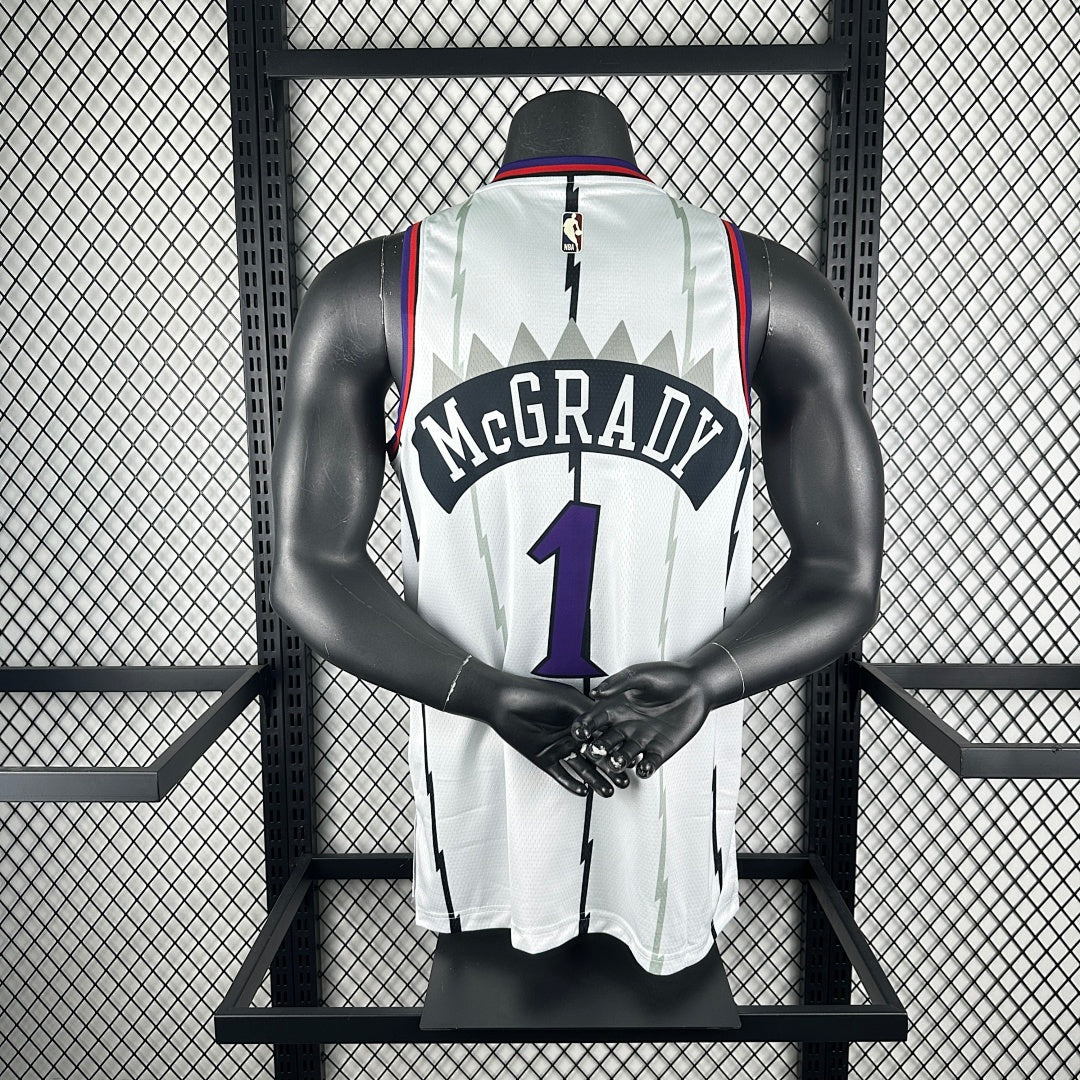 th season Raptors retro white 1 # McGrady S-XXL6