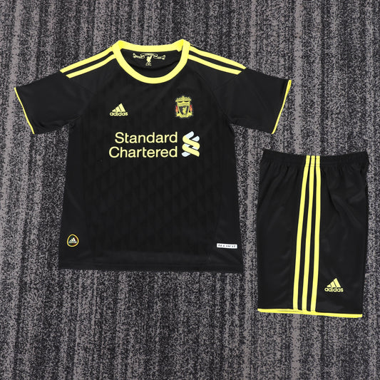 Retro Kids 2010/11 LVP Second away Football Jersey&amp;Size16-28
